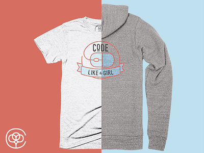 Code Like A Girl apparel code like a girl coding cotton bureau distressed grey heather mouse shirt sweatshirt web development women in tech