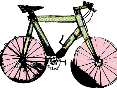 halftone bike