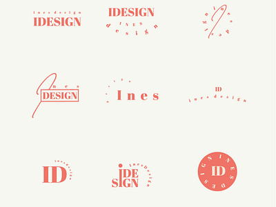 Feminine logo brand design brand identity branding branding and identity design feminine logo graphic design logo logo variations logos