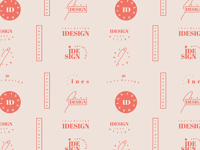 PATTERN DESIGN brand design brand identity branding branding and identity design feminine logo graphic design illustration logo logo variations logos pattern design