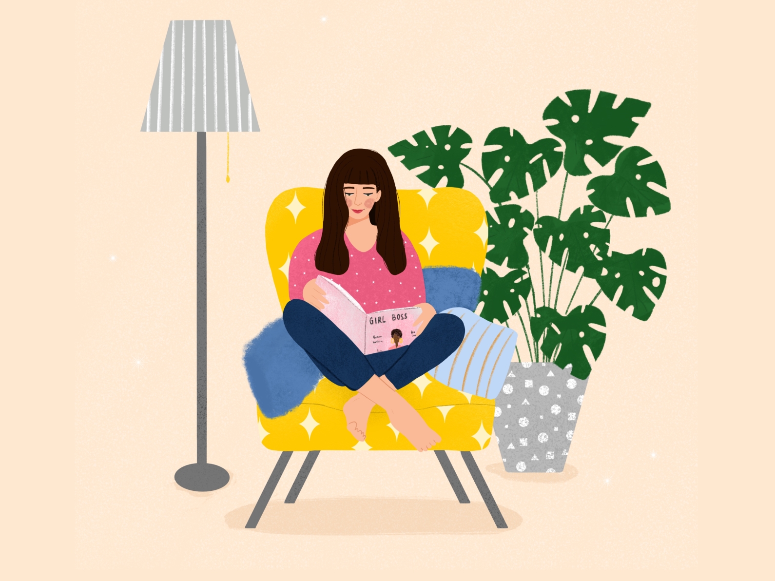 Cosy at home by Paulina Gopal on Dribbble