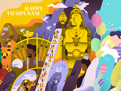Happy Thaipusam batu caves batucaves buddha festival happythaipusam india indian malaysia malaysian statue thaipusam