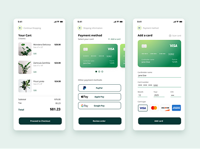 Daily UI #002 | Credit Card Checkout credit card credit card checkout credit card form credit card payment creditcard daily 100 challenge daily ui dailyui dailyui 002 dailyui002 dailyuichallenge mobile app mobile app design mobile ui ui ui ux ui design uidesign ux ux design