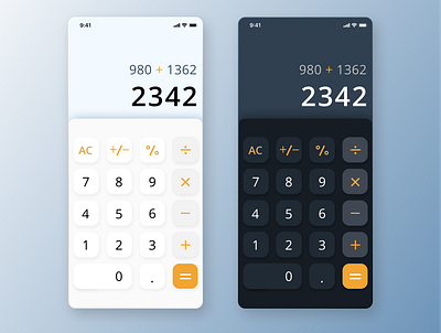 Daily UI #004 | Calculator calculator calculator ui daily 100 challenge daily ui daily ui 004 dailyui dailyuichallenge mobile ui ui ui design ux