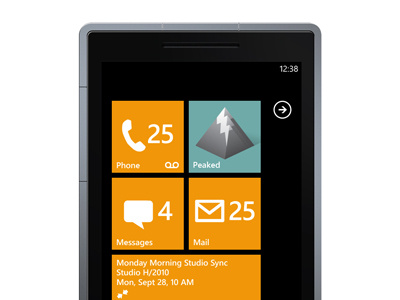 Menu Item app icon mountain phone windows