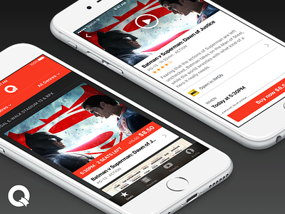 QuickTix App app cinema deals ios iphone mobile movies tickets