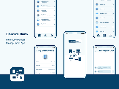 Bank Employee Devices Management App