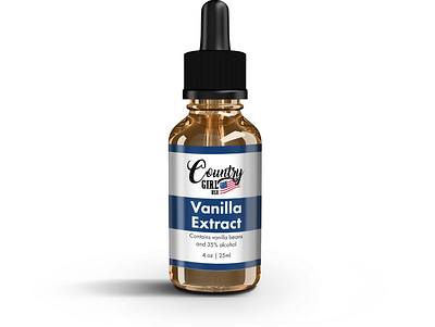 Vanilla extract label and bottle design adobe illustrator cc adobe photoshop cc amazon label design box design can label design label design label mockup packaging design product label design supplement label design