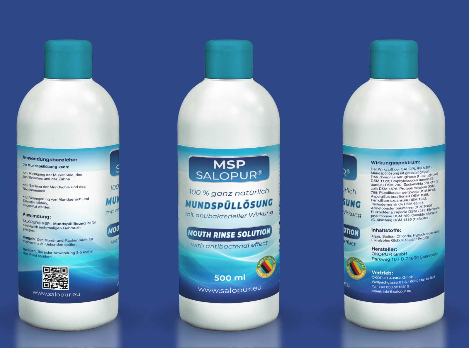 Mouthwash Bottle Labels Design by Saidur Rahman( Graphic Designer) on