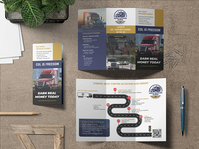 trifold, bifold, flyer, Illustrator, catalog, multipage brochure