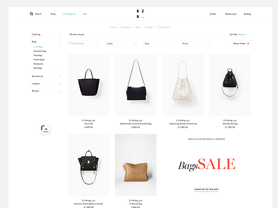 Wip design e commerce ecommerce minimal minimalism simple ui web shop webshop
