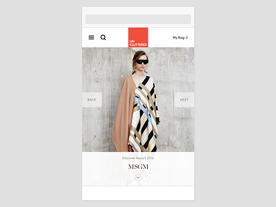 WIP iPhone 5s design e commerce ecommerce editorial fashion minimal minimalism phone simple ui webshop