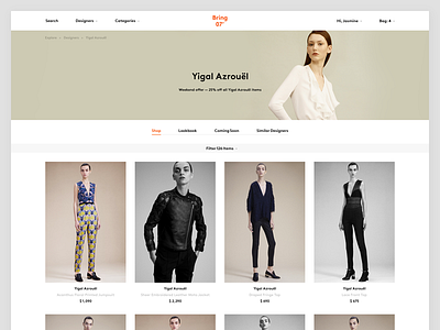 B07 Product List WIP design e commerce ecommerce fashion fashion shop minimal minimalism shop shopping ui user interface web shop