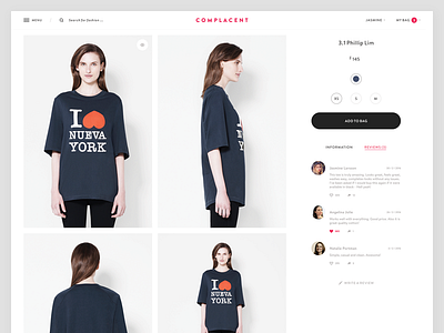 Exploratory work design e commerce ecommerce fashion fashion shop minimal minimalism shop shopping ui user interface web shop