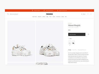 Product Page Exploration clean commerce design e commerce ecommerce fashion fashion shop luxury luxury fashion minimal minimalism product page shop shopping ui ux web web shop webshop website