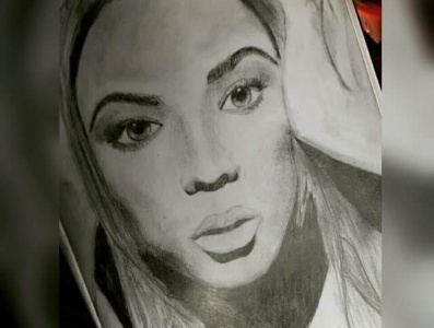 Beyonce celebrity design female girl graphicdesign illustration pencil ui ui designs uidesign ux uxdesign