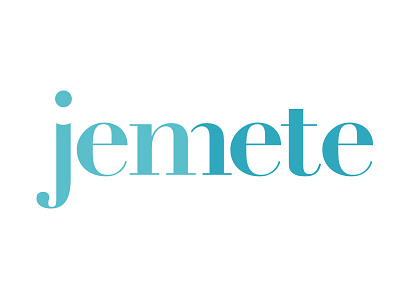 jenmete.com branding design logo typography wordmark