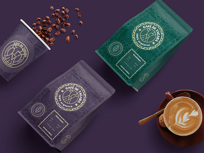 Café de Tacaná packaging branding design logo design package design packaging product visualization