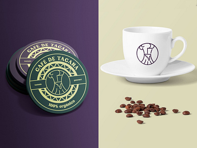 Tacaná Coffee brand identity branding design graphic design logo design