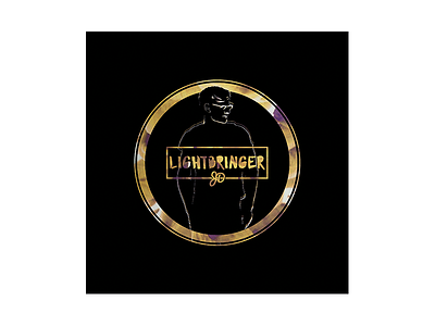 Lightbringer EP art branding colour creative graphics illustration label minimal music record