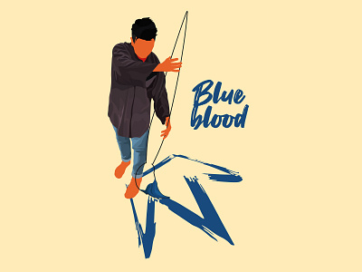 Blue Blood art character character design design illustration illustrator vector vector art vector illustration vectorart