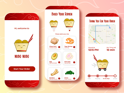 Ramen To Go App Concept