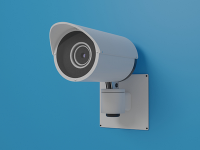 Surveillance Camera 3d 3dart 3dartist 3dmodeling art blender camera modeling render surveillance