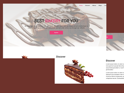 Untitled design bakery cake desktop website