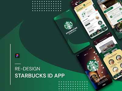 Re-design Starbucks ID App android android app android design app design branding coffee design design app figma figmadesign illustration redesign redesign app redesign starbucks starbucks ui ui design ui designer ui ux design uiux
