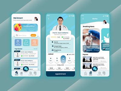GetDoc - Online Doctor Consultation android app app design design design app figma figmadesign ui ui design uiux userinterface