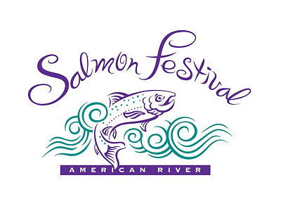 Salmon Festival Logo 800x600 design festival mystic river salmon