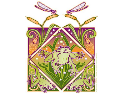 PARC Frogs Illustration