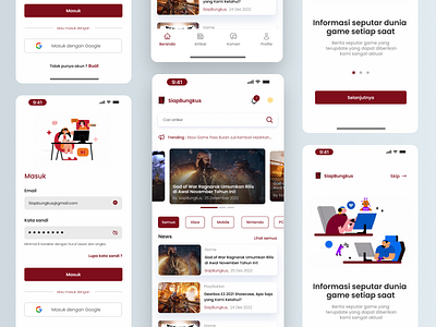 SiapBungkus - Mobile Application app application branding design game media media game typography ui ui mobile