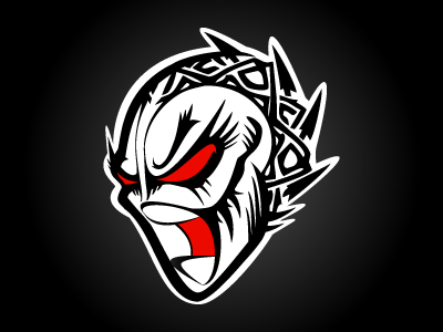 evilTwin agressive dark identity illustration logo vector
