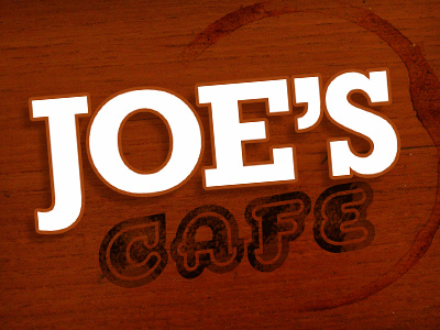 Joe's Cafe cafe coffee