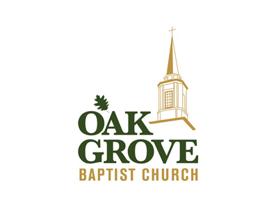 Oak Grove Baptist Church branding logo