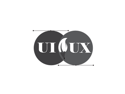 UI UX logo design idea. design flat icon illustration illustrator logo typography ui ux web