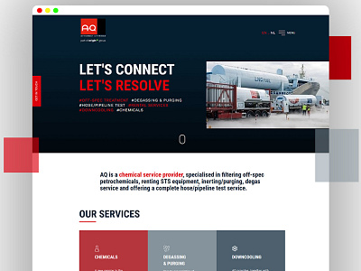 Chemical company web design | chemical niche