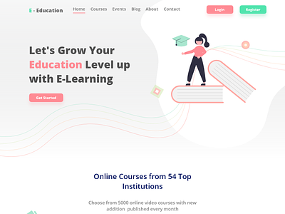 education web design