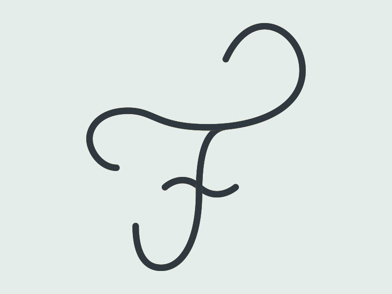 F - ABCs 36 days of type 36days f animated gif animation calligraphy f gifathon letter motion motion graphics