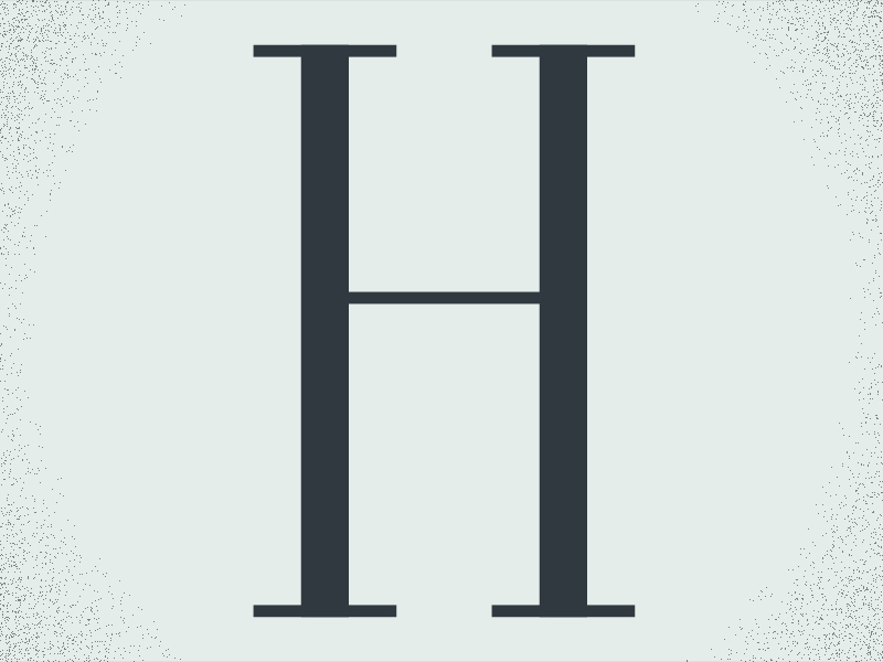 H - ABCs 36 days of type 36days h animated gif animation gifathon h letter motion motion graphics sans serif serif
