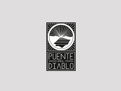 PUENTE DEL DIABLO branding design flat graphic design icon illustration illustrator logo vector