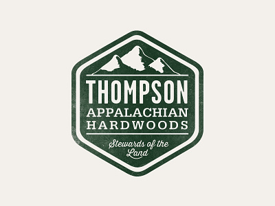 TAP Revise appalachian emblem harwoods illustration logo mark mountains texture