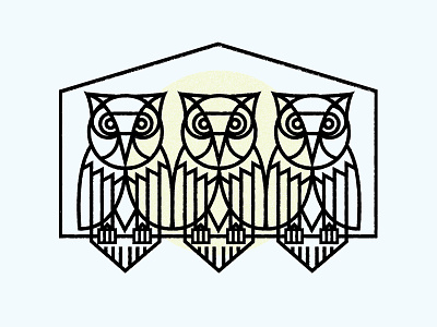 The Owl House - Daytime home illustration owl texture trippy