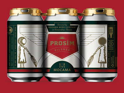 MOCAMA PROSIM beer beer branding beer can beer label