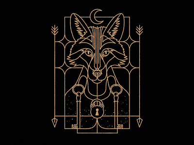 the protector of time II arrows fox illustration key time