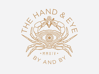 The Hand and Eye compass crab illustration
