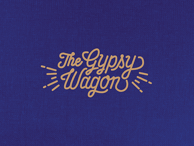 The Gypsy Wagon gypsy lettering