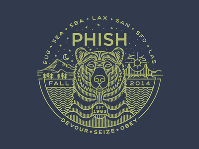 Phish Fall Tour Shirt