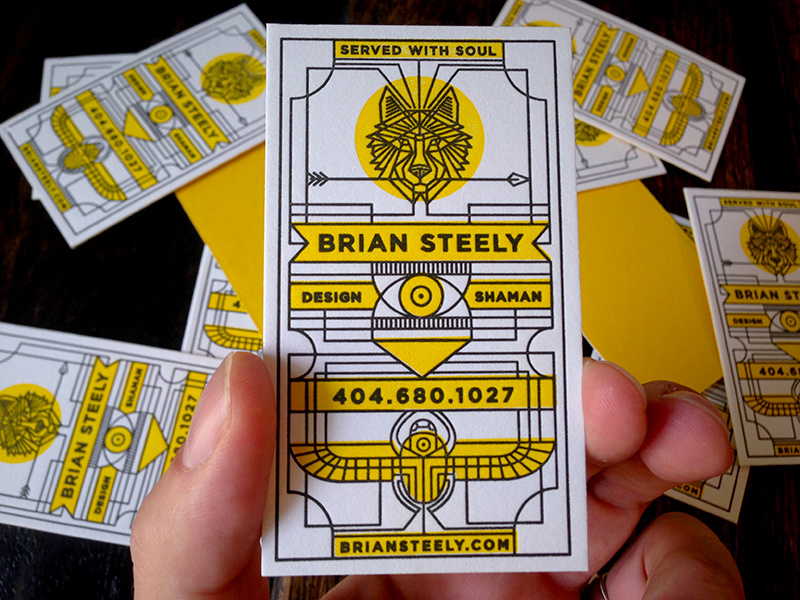 new cardz illustration letterpress business cards wolf scarab duplex served with soul cards card